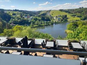 Ausblick vom Hotel über Neufelden